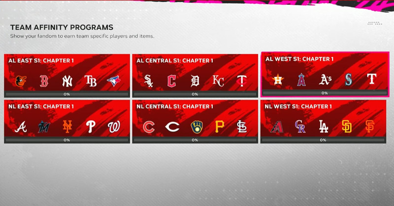 MLB The Show 24: Team Affinity Season 1 Chapter 1 Rewards Breakdown